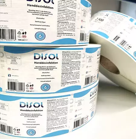 Rollenetiketten