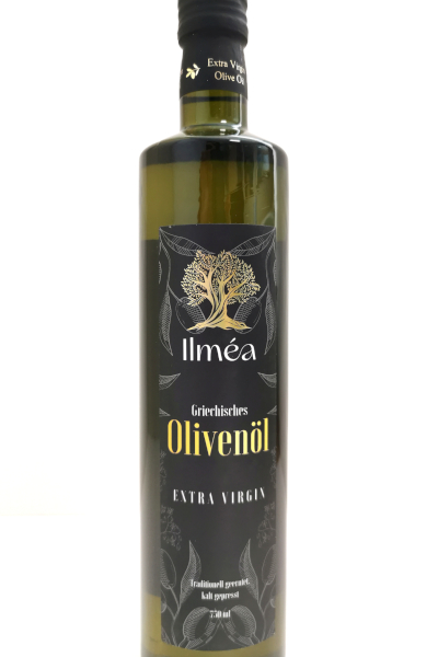 Edles Lebensmitteletikett für Olivenöl