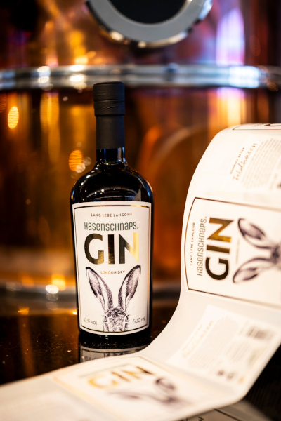 Etiketten mit Hasenmotiv - gefertigt von der Druckerei Etikettensprint