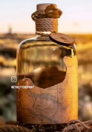 Freie und kreative Formen Konturschnitt-Aufkleber mit Umriss einer Landkarte