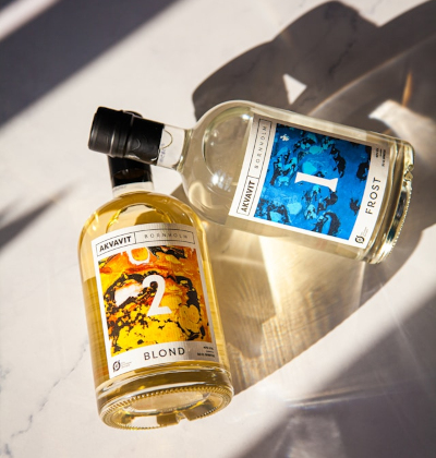 Schnaps-Etiketten kaufen: Zwei professionelle Beispiel-Designs