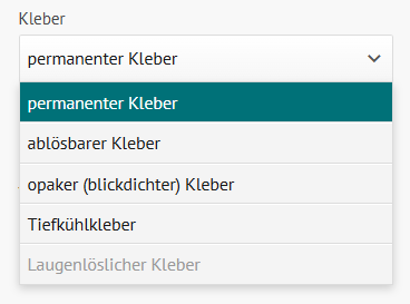 Vorschau für Auswahl im Kalkulator